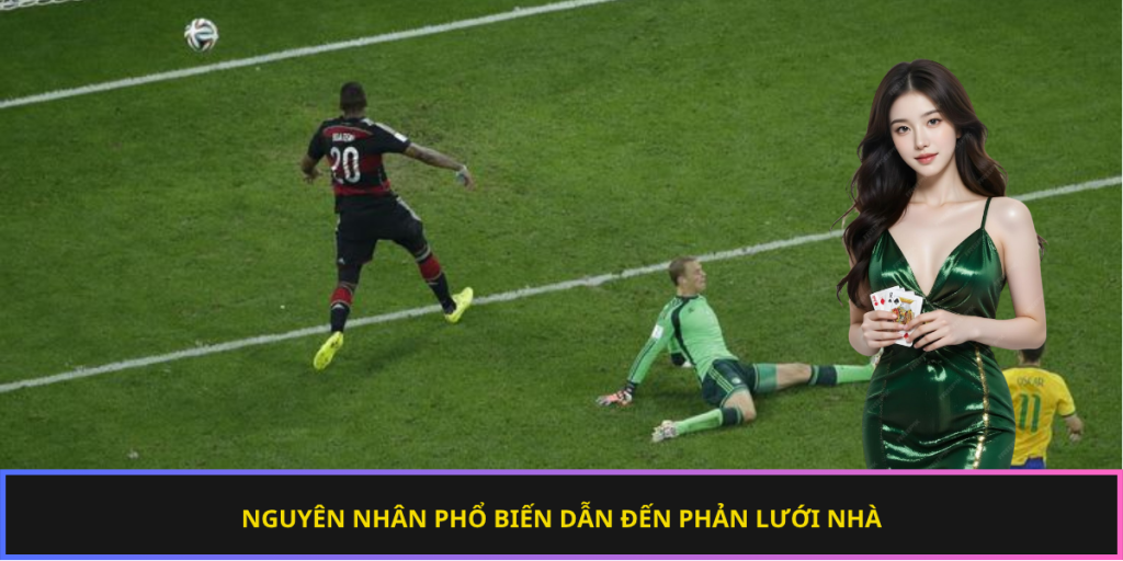 Nguyên nhân phổ biến dẫn đến phản lưới nhà